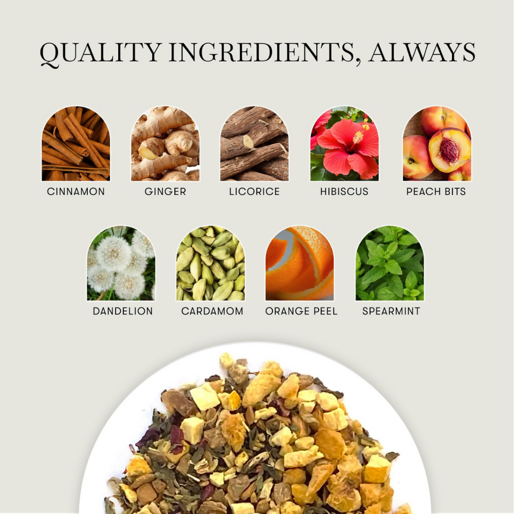 Luxmi Estates Peach Mint Herbal Infusion