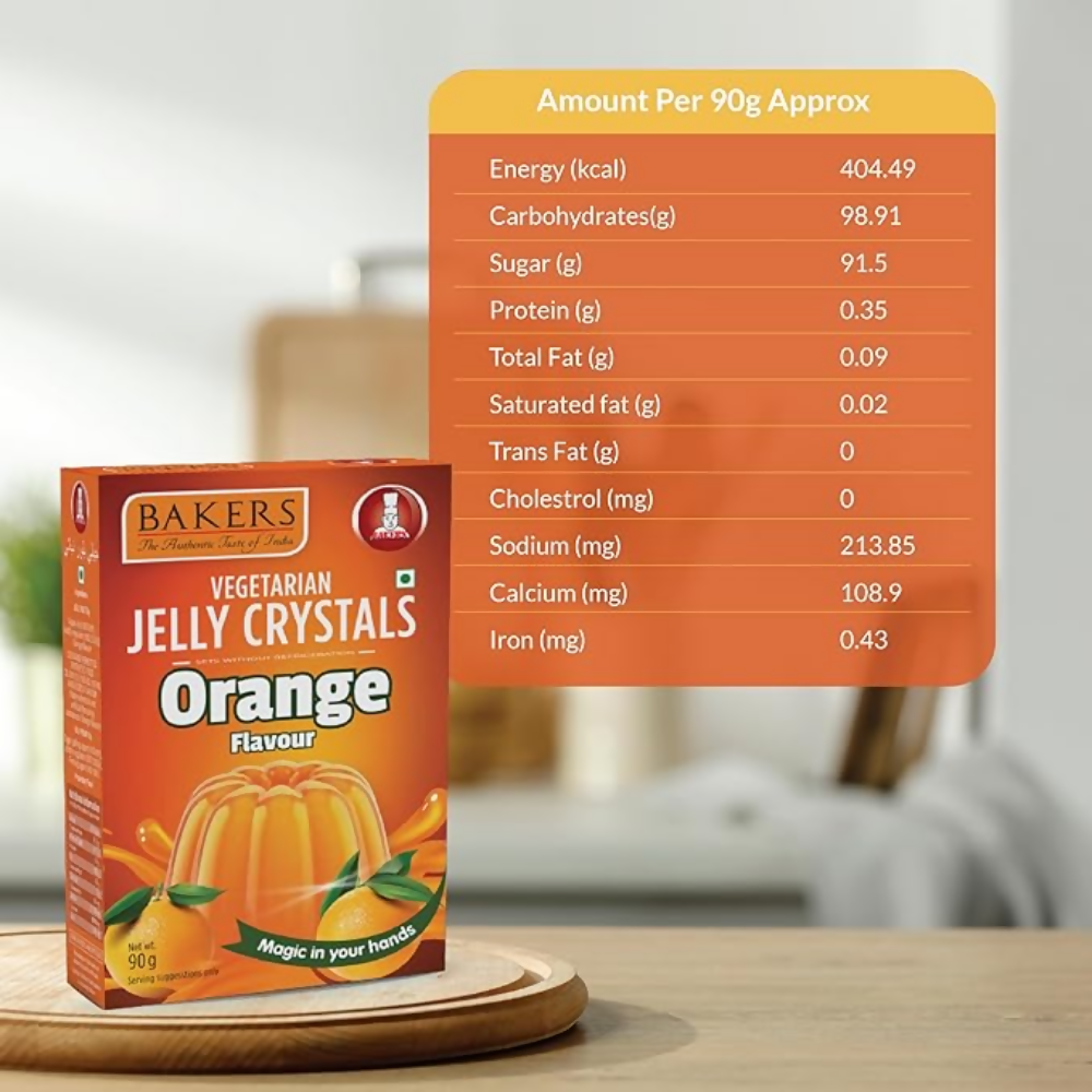 BAKERS Jelly Crystals - Orange