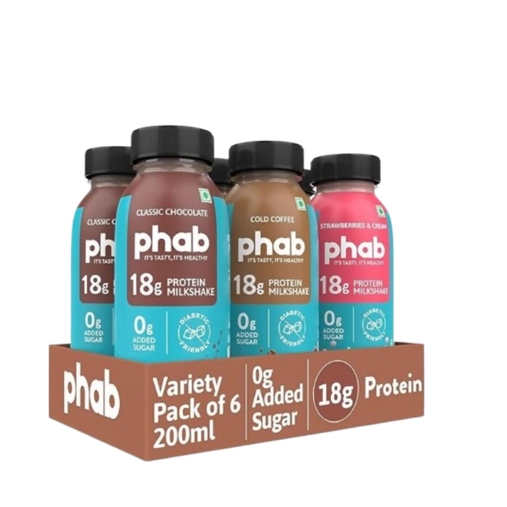 Phab Assorted Protein Milkshake With Protein Shake