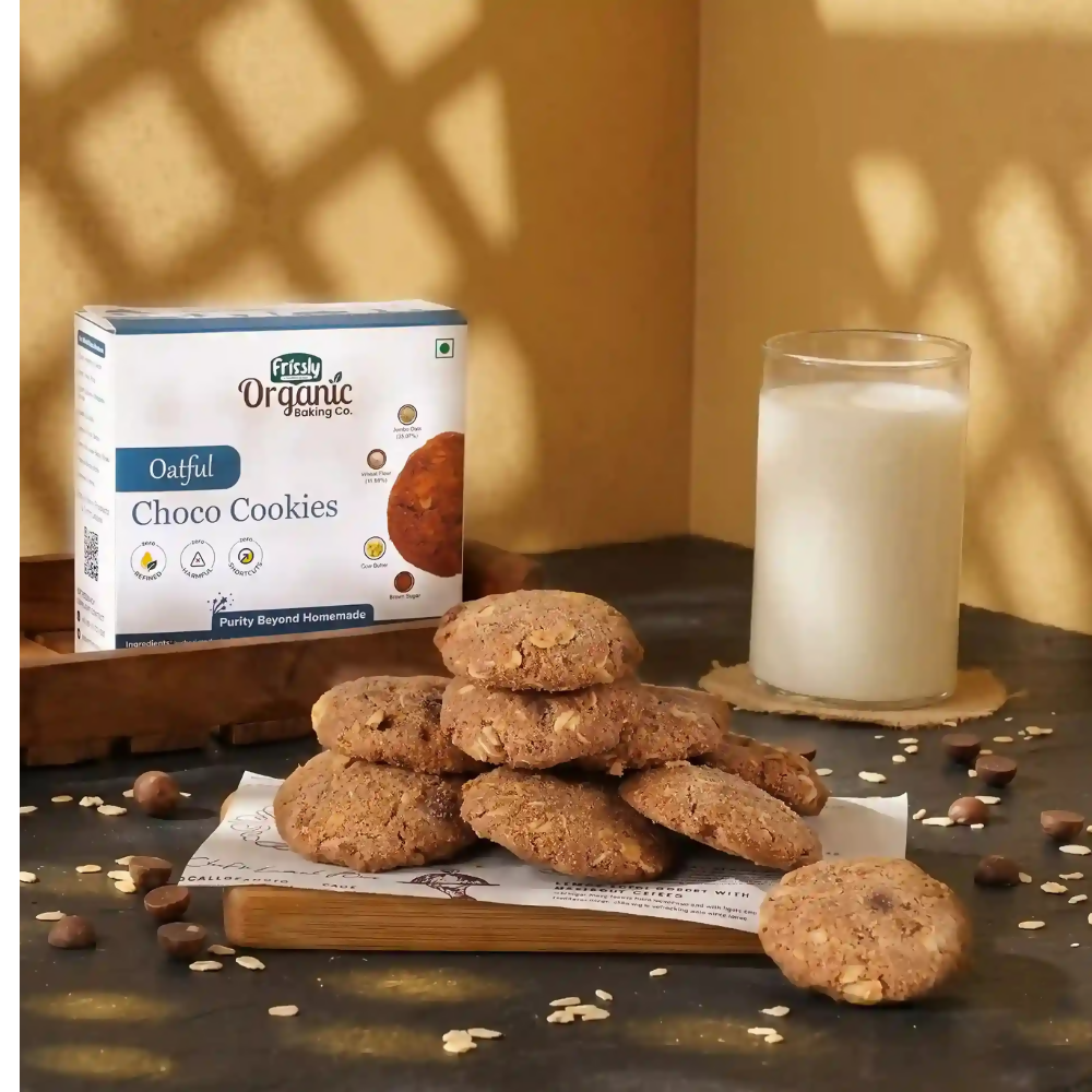 Frissly Organics Oatful Choco Cookies