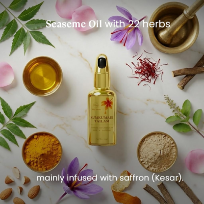 Milky Moon Kumkumadi Tailam Face Oil For Glowing Skin