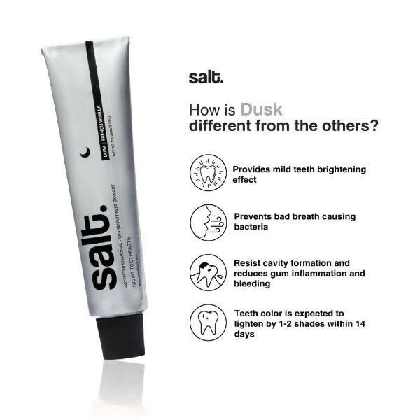 Salt. Oral Care Dusk Vanilla Night Toothpaste