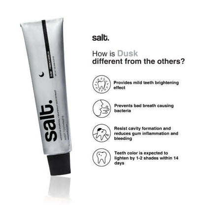 Salt. Oral Care Dusk Vanilla Night Toothpaste