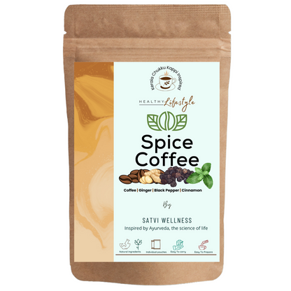 Satvi Wellness Ginger Cinnamon Herbal Infusion Mix In Indvidual Packets | Herbal Tea Sachet