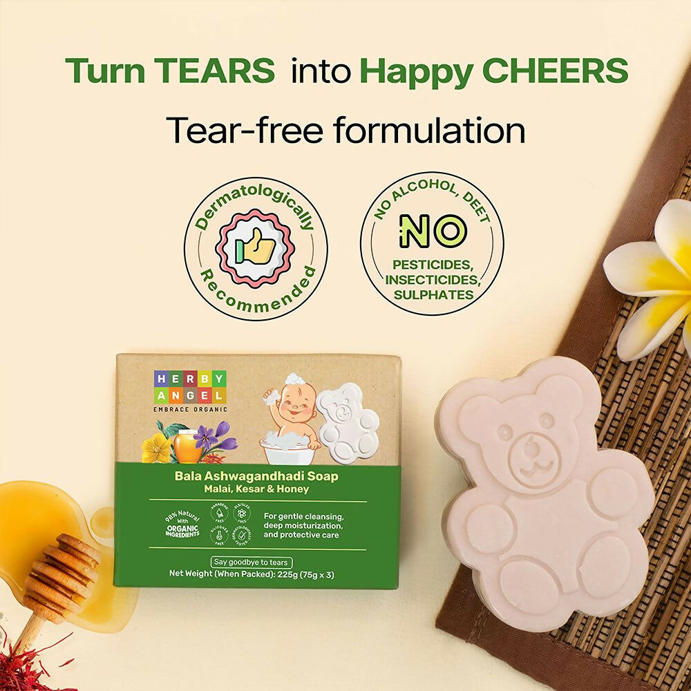 Herby Angel Bala Ashwagandhadi Baby Soap