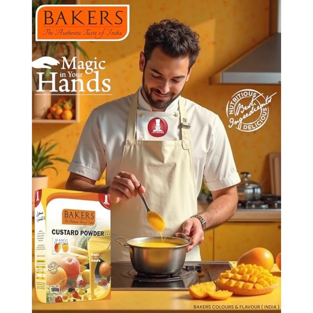 BAKERS Custard Powder - Mango
