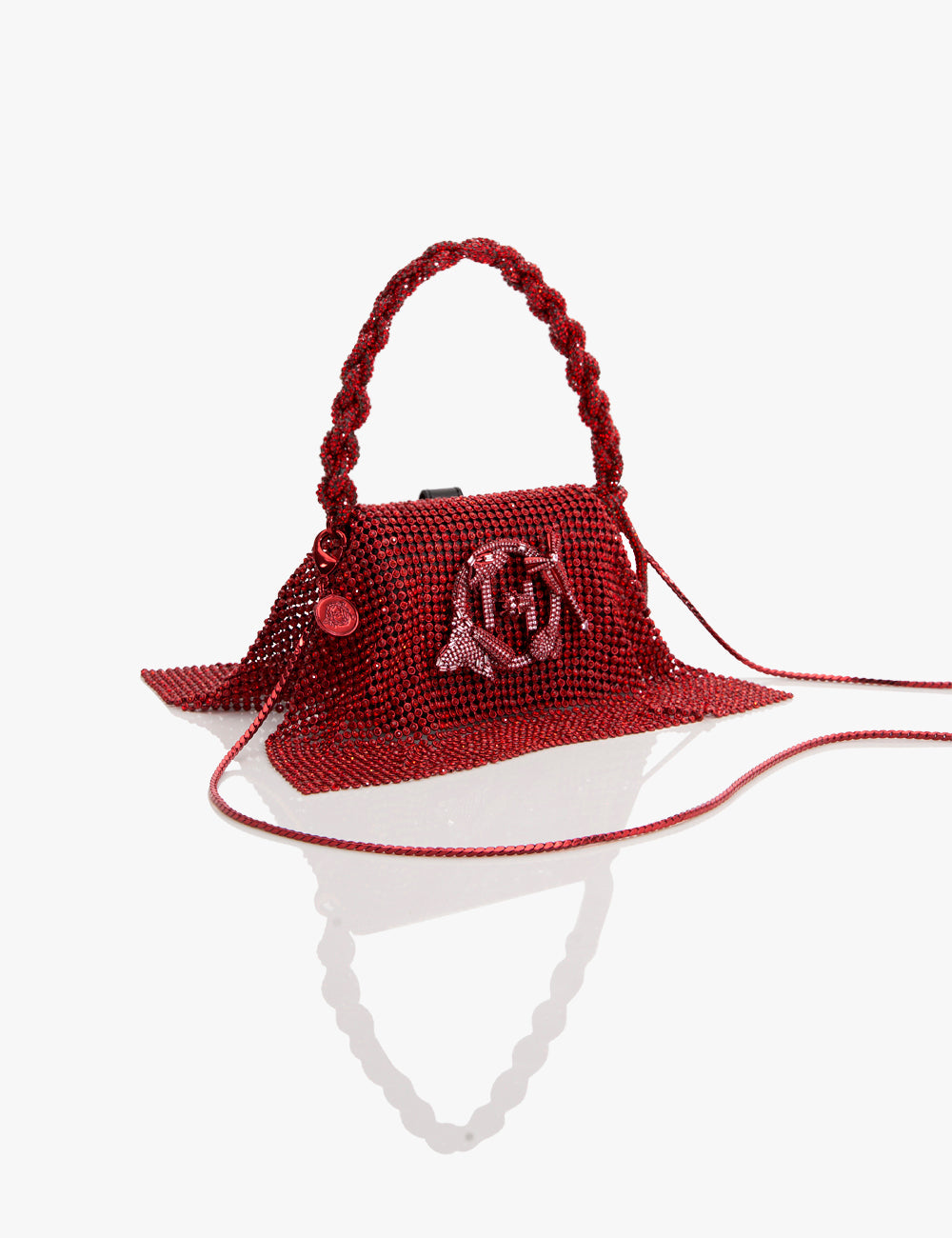 Promiscuous Red Crystal Furbie Handbag
