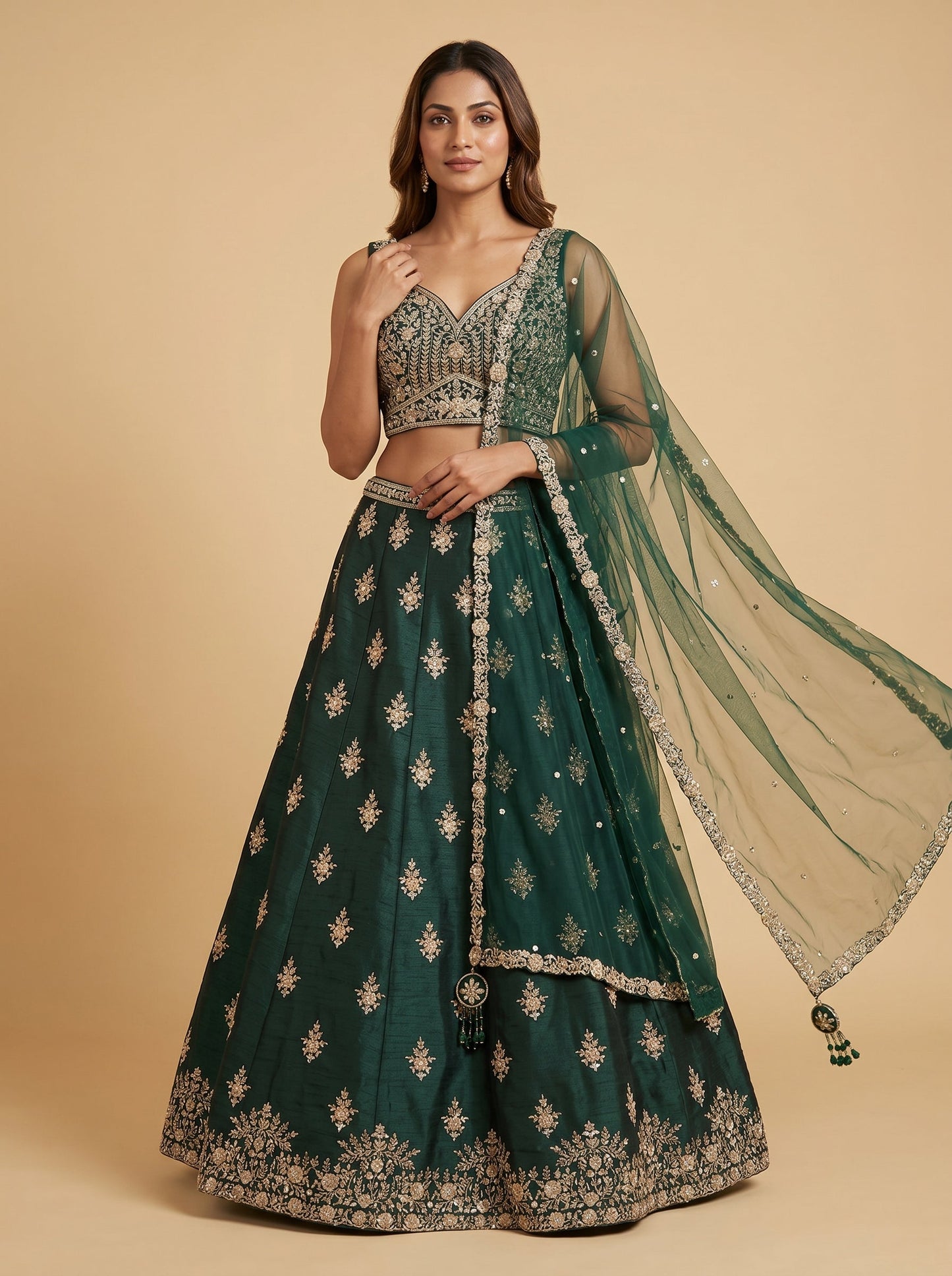 Verdant Luxe Lehenga