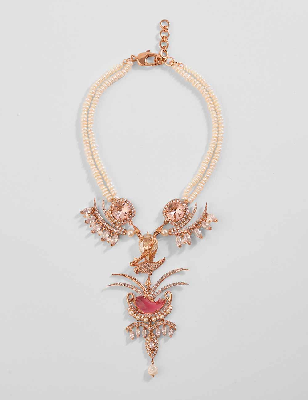 Le Sunset Palm Necklace