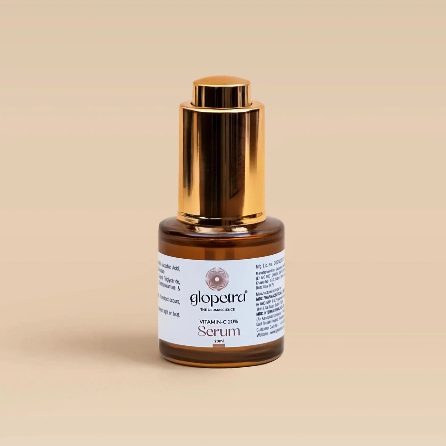 Glopetra Vitamin C Serum For Dull Skin