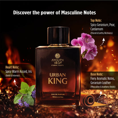 Ayouthveda Urban King Eau De Parfum for Men