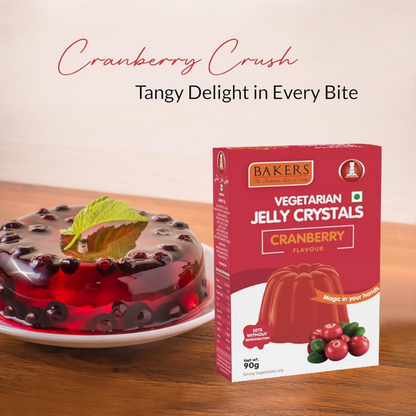 BAKERS Jelly Crystal - Strawberry, Blueberry, Raspberry, Cranberry