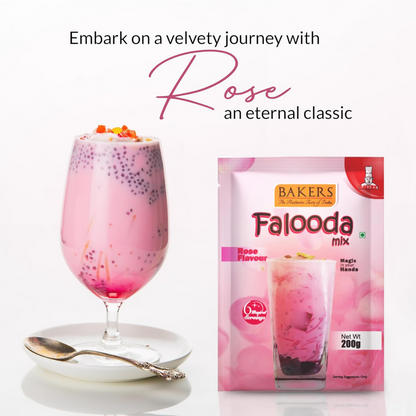 BAKERS Rose Flavored Falooda Mix