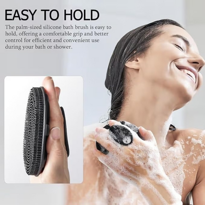 Bronson Professional Silicone Body Scrubber Bath Brush Buffer