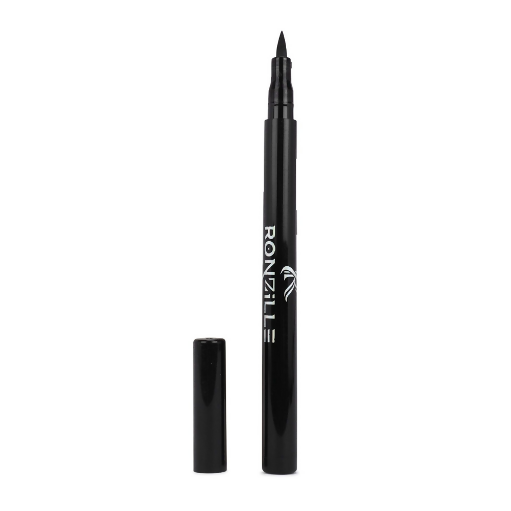 Ronzille Deep Black Sketch Matte Eyeliner Pencil Black