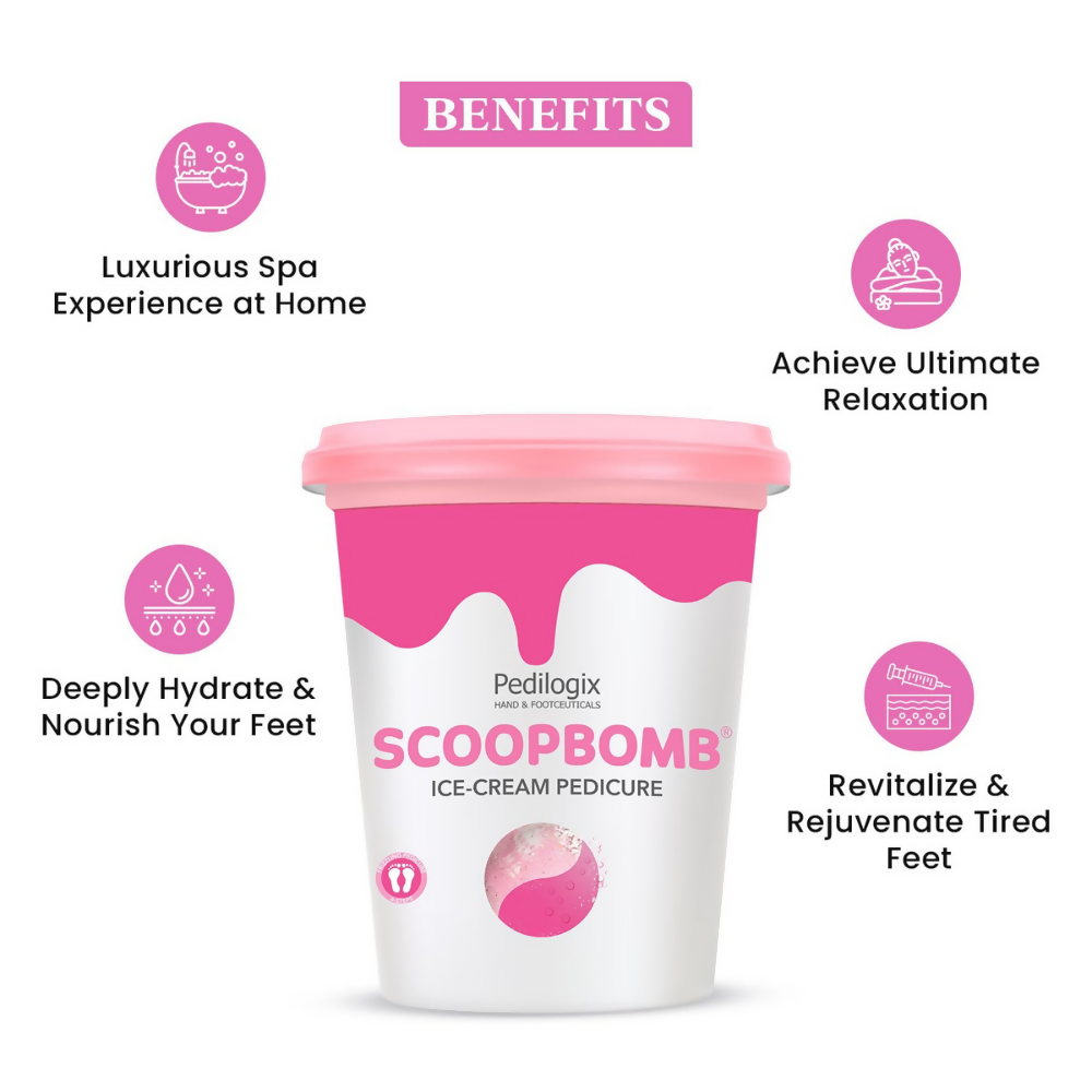 Professional O3+ Pedilogix Scoop Bomb Pedicure Gel