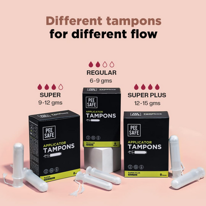 Pee Safe Applicator Tampons