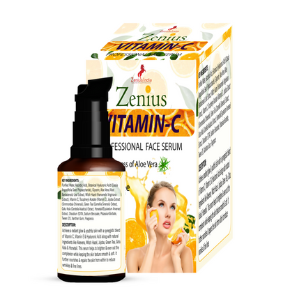 Zenius Vitamin-C Professional Face Serum for Glowing and Brighten Skin