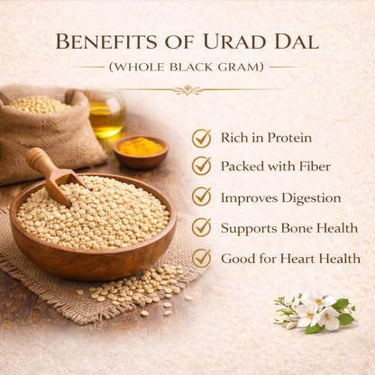 Village-Organica White Urad Dal Whole