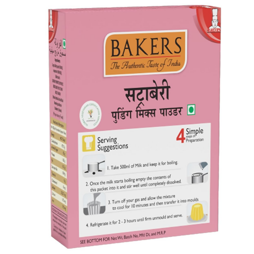 BAKERS Strawberry Pudding Mix
