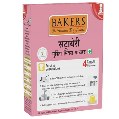 BAKERS Strawberry Pudding Mix