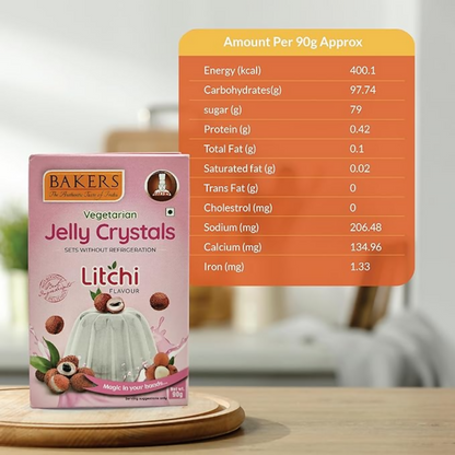 BAKERS Jelly Crystals - Litchi