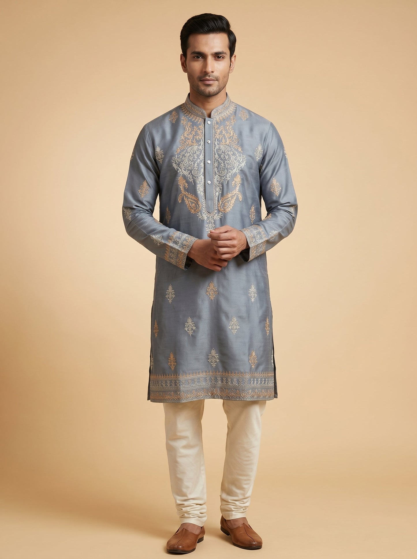 Warm Ivory Kurta Set