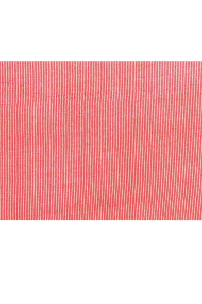 Piyari Fashion Women's Rani Pink Embellished Cotton Blend Zari Check Handloom Saree