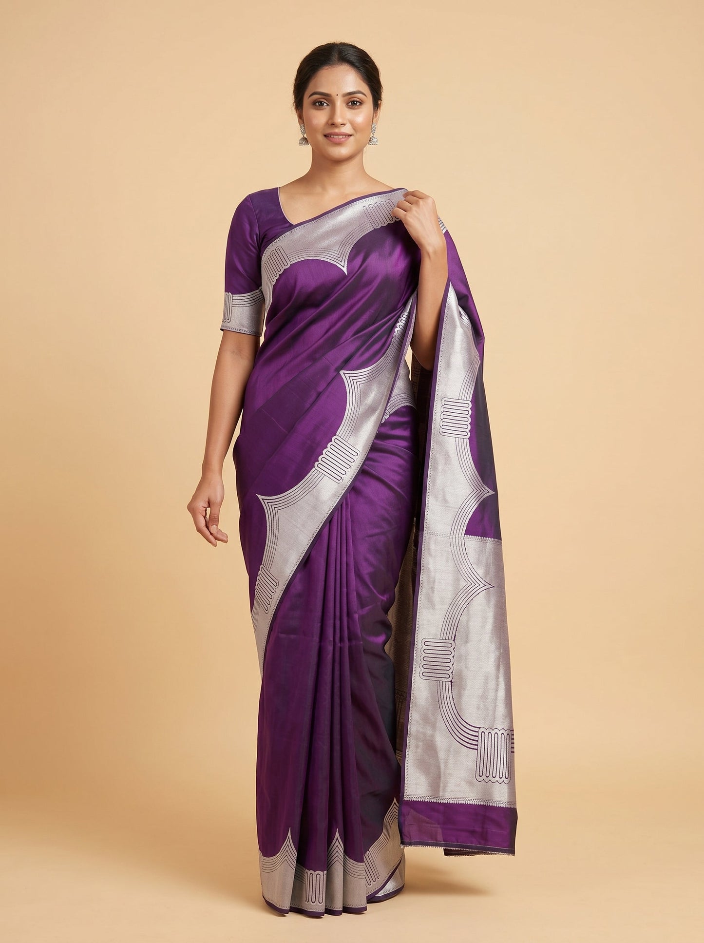 Sea Green Rejuvenated Embroidered Saree