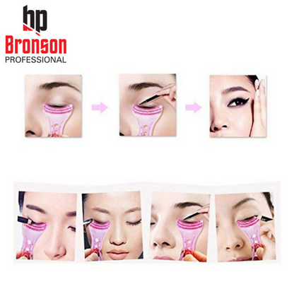 Bronson Professional Eyeliner Guide Stencil Reusable Makeup Guide Template Shaper