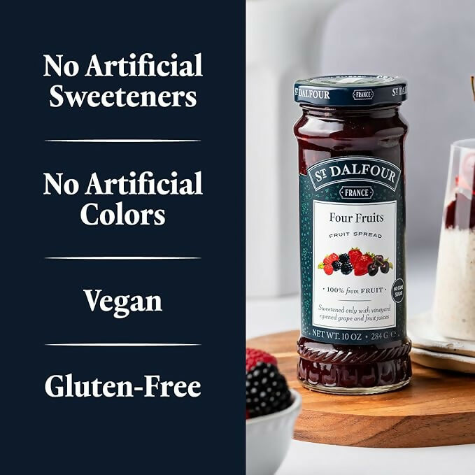 ST. DALFOUR Four Fruits Fruit Spread