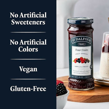 ST. DALFOUR Four Fruits Fruit Spread