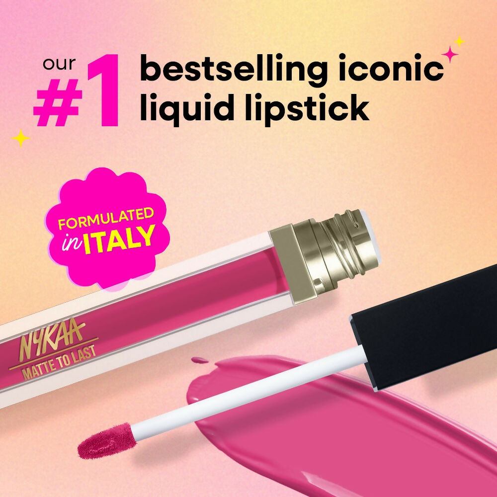 Nykaa Matte To Last ! Transferproof Liquid Lipstick - Khoob - Surat - 09