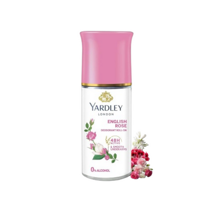 Yardley London English Rose Anti Perspirant Deodorant Roll On for Women