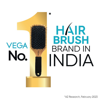 Vega Folding Hair Brush with Mirror