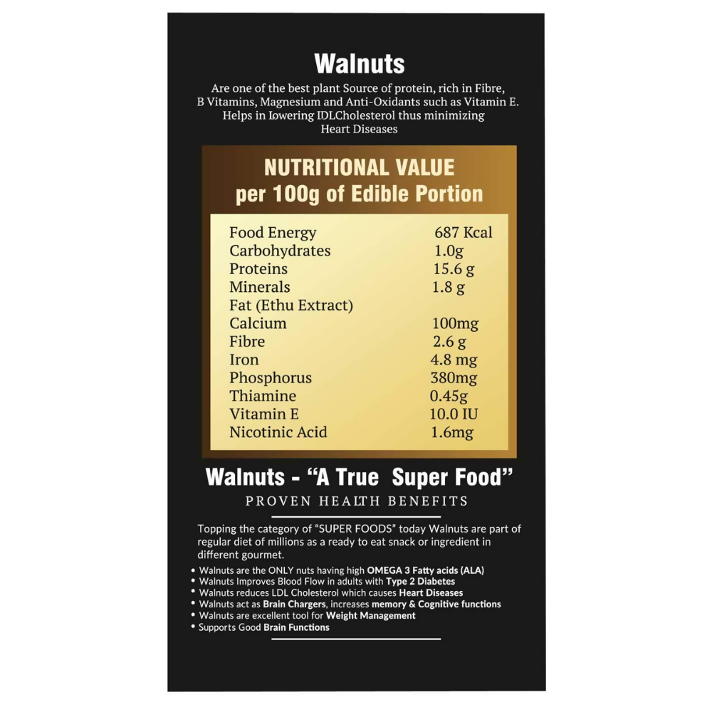 Go Chile Inshell Walnut - Jambo Size