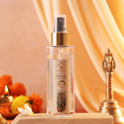 Pujashree Kewra Jal Natural Kewra Water Face Toner For Men & Women