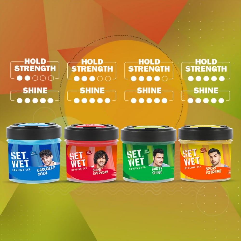 Set Wet Styling Hair Gel
