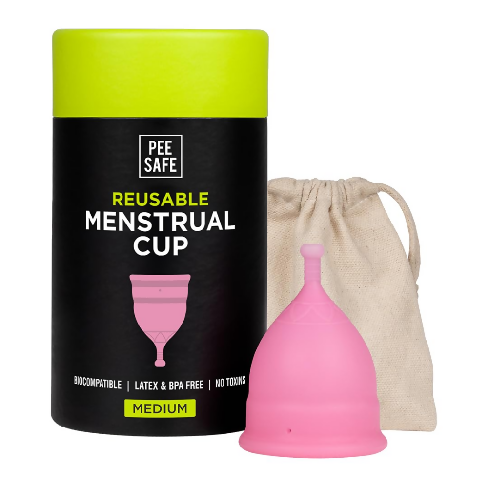 Pee Safe Menstrual Cups For Women With Pouch And Menstrual Cup Wash
