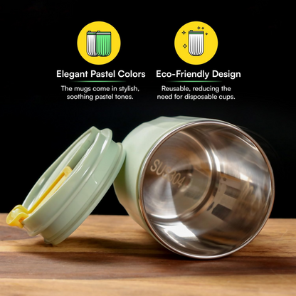 Udyan Tea Stainless Steel Vacuum Insulated Tumbler - Sage Green