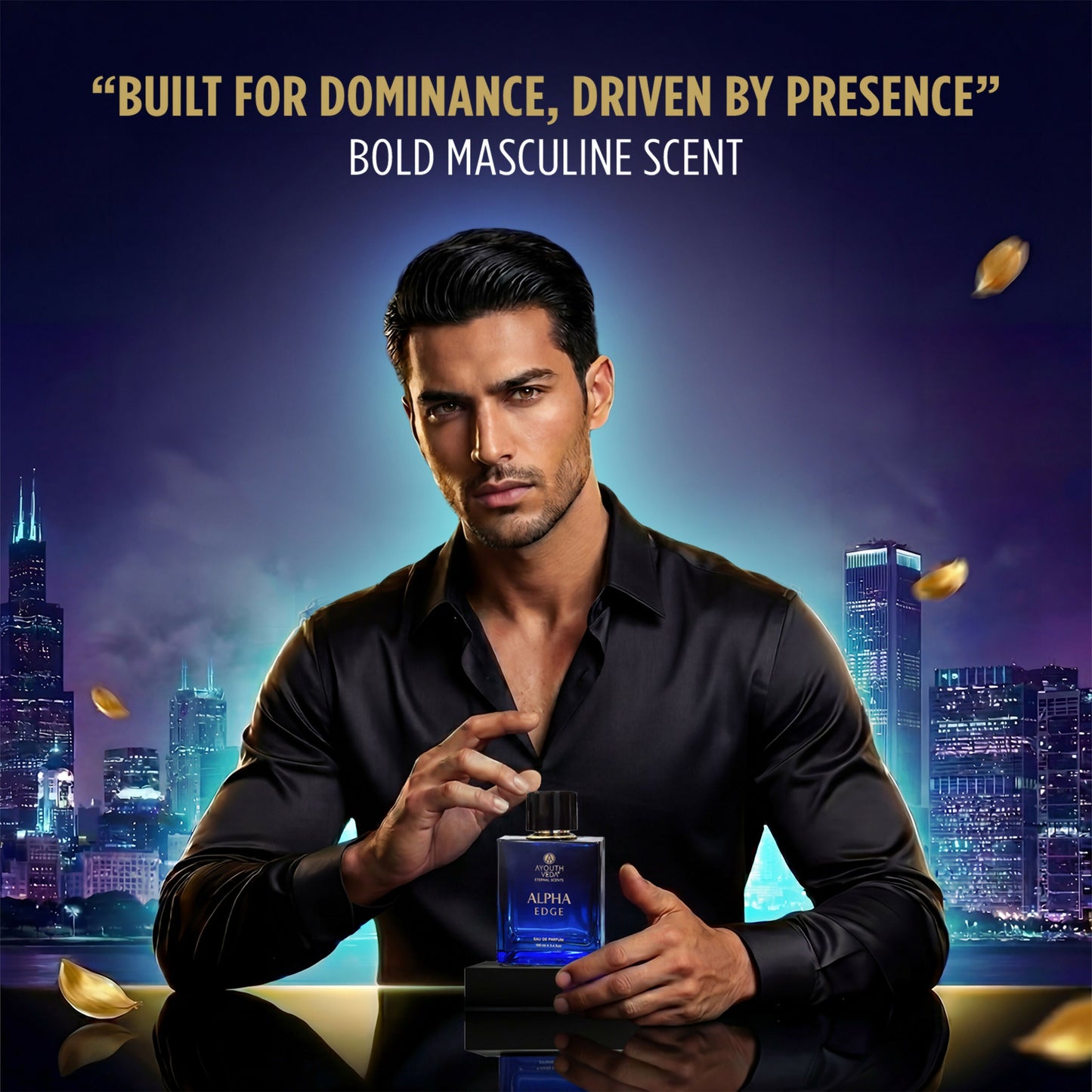 Ayouthveda Alpha Edge Eau De Parfum For Men