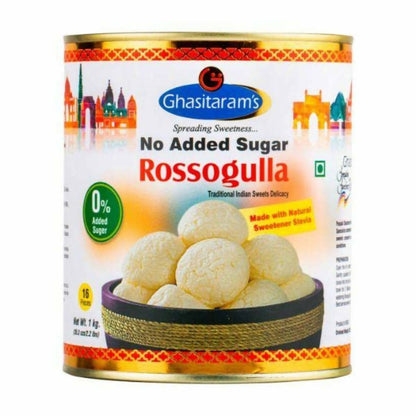 Punjabi Ghasitaram Halwai No Added Sugar Rossogulla