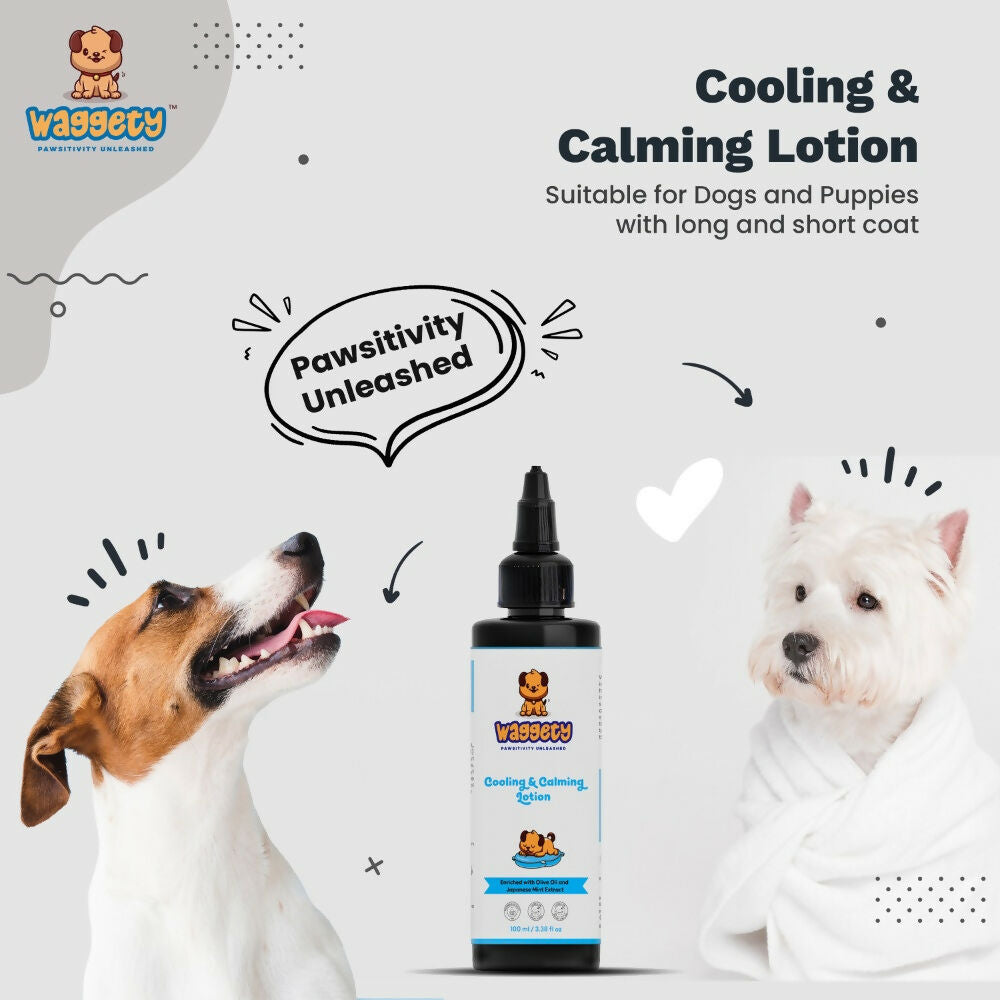 Waggety Cooling & Calming Lotion for Dogs