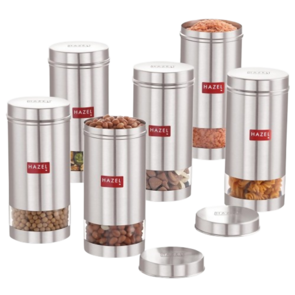 Hazel Stainless Steel Kitchen Containers