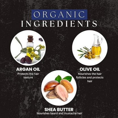 Amazing Earth Certified Organic Beard & Mustache Wax