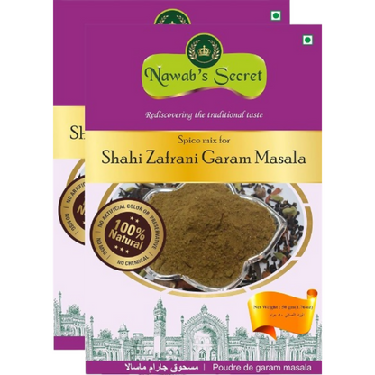 Nawab's Secret Zafrani (Saffron) Shahi Garam Masala