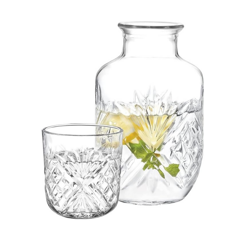 Not Available Bedside Carafe and Glass Set