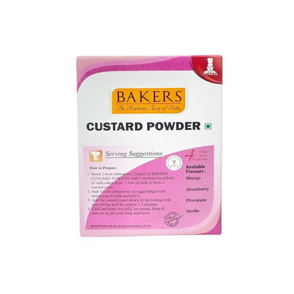 BAKERS Custard Powder - Raspberry