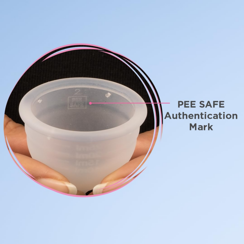 Pee Safe Menstrual Cup Medium + Large