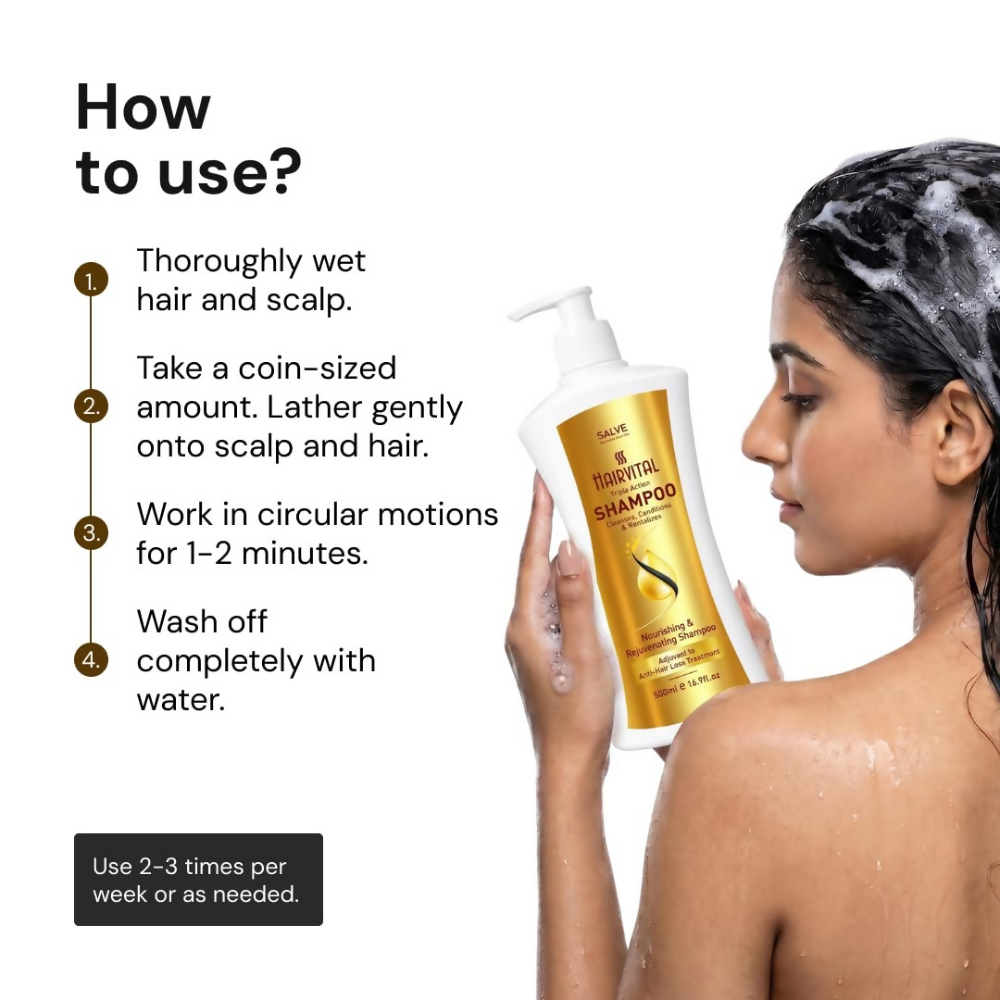 Hairvital Triple Action Shampoo